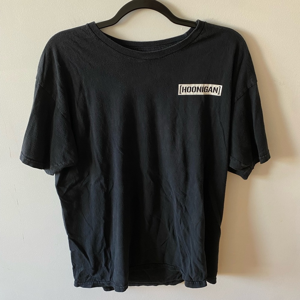 Vintage Hoonigan Coffin Racers T Shirt Black Men’s Large